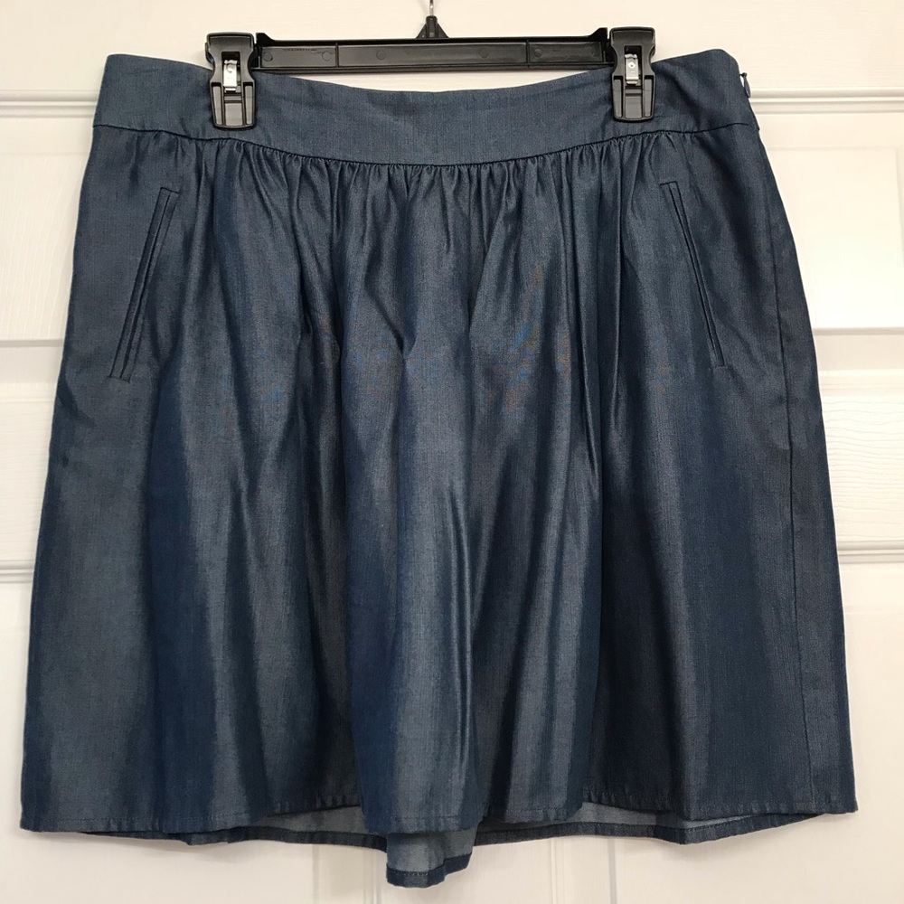 Cynthia Rowley | Chambray Skirt with Pockets